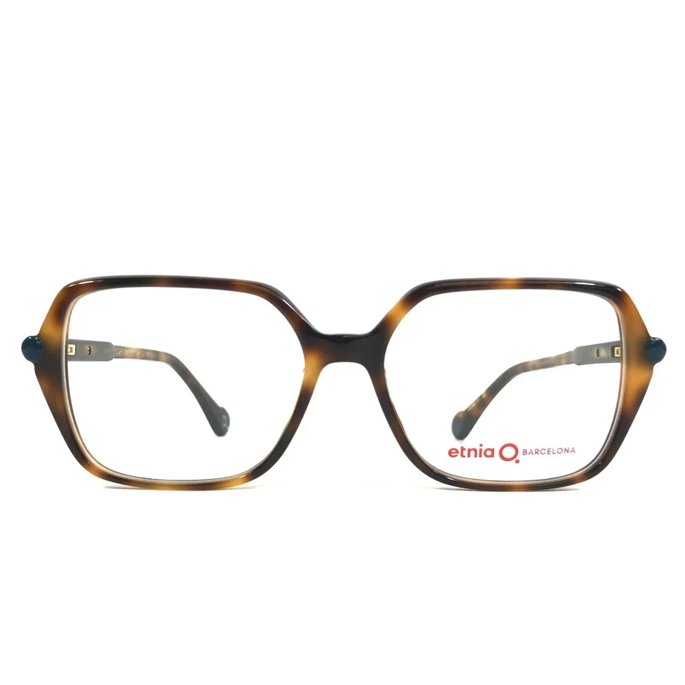 Etnia Barcelona Eyeglasses Frames SIMA HVPT Havana Petrol Full Rim 52-15-138